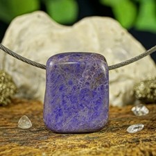 Lavendel Jade Anhänger Jadeit