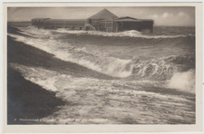 AK Cuxhaven - Hochflut bei der Badeanstalt - ###B