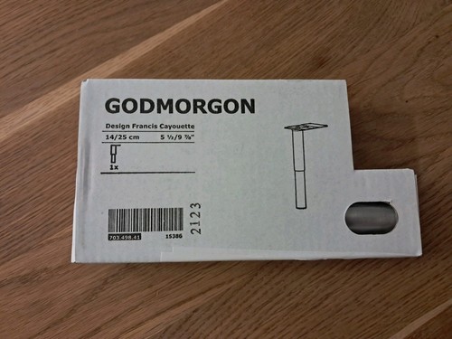 Ikea 703 498 godmorgon fuß - ikea, 703.498.41