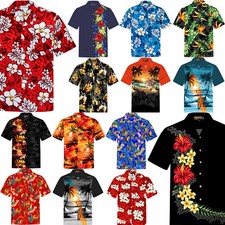 Hawaii Hemd Herren 100%