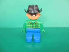 Lego Duplo Figur Cowboy Sheriff Western Ranch Pferde (200425F)