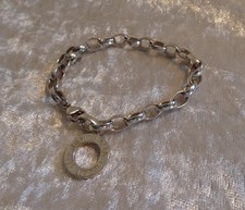 THOMAS SABO Charm Club  Silberarmband , 925  gepunzt, Länge 18,0 cm, Breite 0,5 