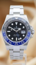Rolex GMT-Master II 'Batman' 40mm Automatik  126710BLNR Original Papiere + Box