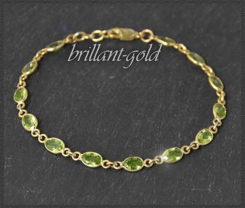 Armband mit 5ct peridot - mit,