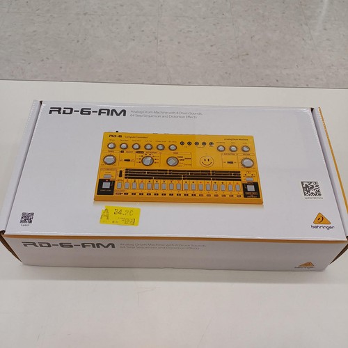 Behringer rd6 analog drum - behringer,