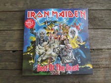 4 LP BOX IRON MAIDEN  BEST OF THE BEAST  von 1996 VINYL 724385318511  mit Buch