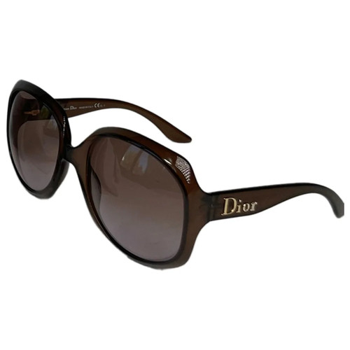 Dior brown plastic sunglasses - dior,