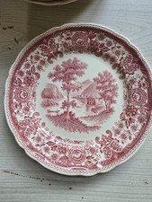 Kuchenteller Dessertteller Villeroy & Boch Burgenland rot Durchmesser ca. 19cm