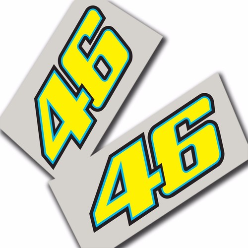 Rossi motorrad aufkleber - 46,