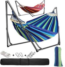 Premium klappbare Hängematte und Rahmen - tragbar strapazierfähig Premium Luxus