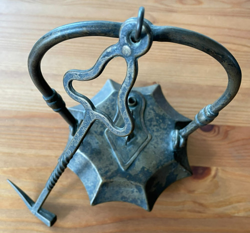 Alte bergbau grubenlampe - bergbau,