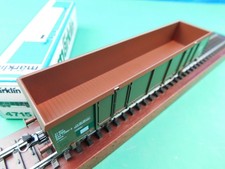 B15 Märklin H0 Güterwagen 4715 ÖBB Hochbord Eaos OVP TOP