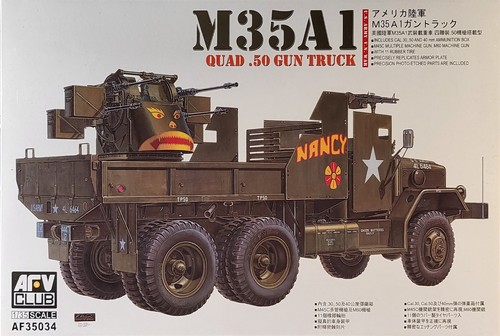 Af35034 afv club m35a1 quad - m35a1, us