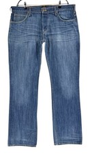 Lee Herren Knox Gerade Stretch Blau Jeans W38 L34
