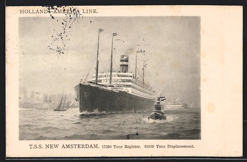 Passagierschiff tss new - ak,