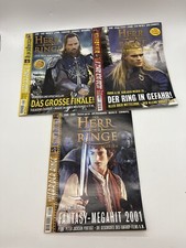 3x Herr Der Ringe Hefte