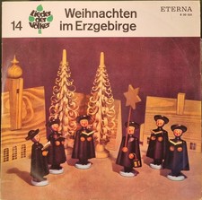 Eterna LP VA Weihnachten im Erzgebirge 8 30 021 DDR 1967 GESCHWISTER CALDARELLI