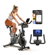 MERACH S26B1 Indoor Bike Heimtrainer leise Bluetooth App Tablet-Halter 136kg