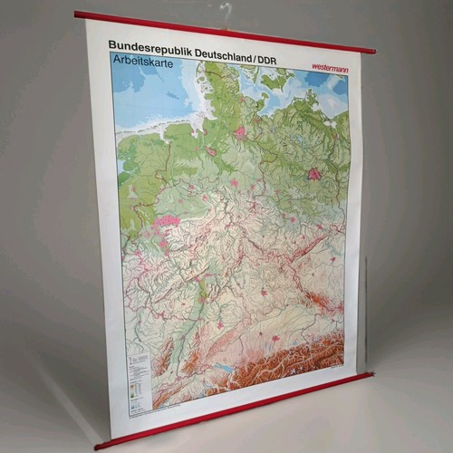 Schulwandkarte rollkarte - schulwandkarte,