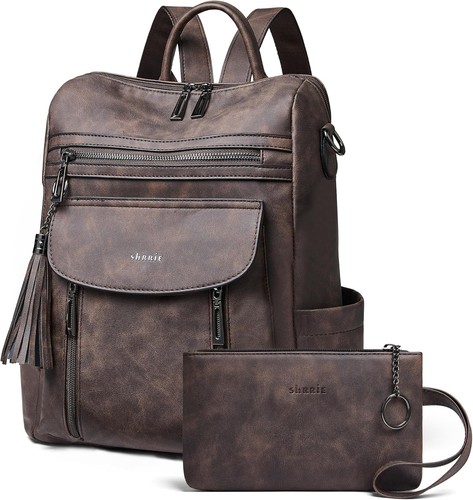 Shrrie damen rucksack leder - rucksack,
