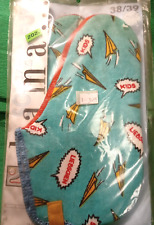 #202 - Bama Sokkets -  Stiefelsocken Größe 38/39 - Blau