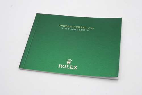 Rolex gmt master booklet - ii,