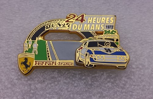 Ed128 pin auto ferrari 24h - ed128, pin's