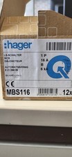 Hager MBS116  9stück