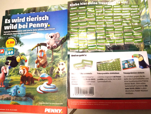 Penny treuepunkte 1 - 60,