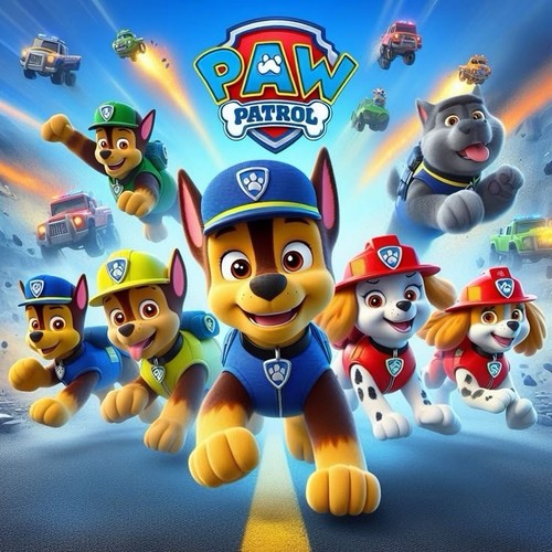 Tortenaufleger paw patrol - paw,