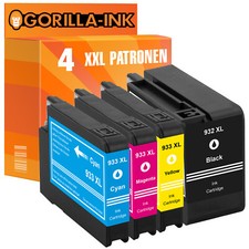 4er Set Patronen mit Chip für