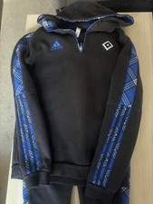 HSV Adidas Fußball Jogginganzug XS warm Junge 10-12 Jahre