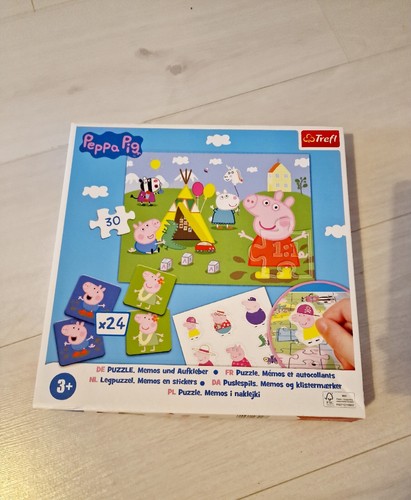 Trefl peppa pig puzzle 2in1 - trefl,