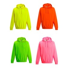 Just Hoods Sweatshirt Kapuzenpulli Electric Hoodie Neon JH004 NEU