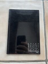 IWC Porsche Design Uhren Katalog 1991 mit Preisliste wie neu
