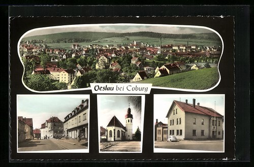 Oeslau coburg - ak, b.