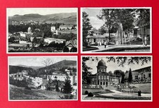 4 x AK BAD LANDECK in Schlesien 1934/42 Stadtansicht mit Kurpark    ( 161746