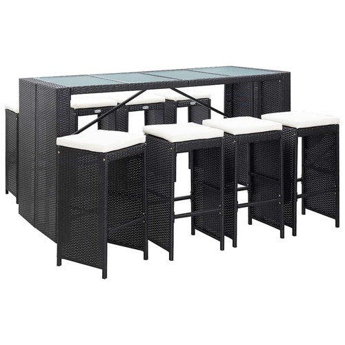 Gartenbar set poly rattan - poly,