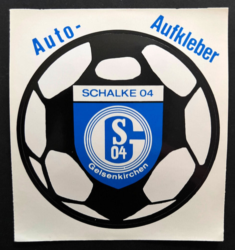 Schalke aufkleber - fc,