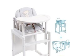 Kinderhochstuhl ROBA weiß 