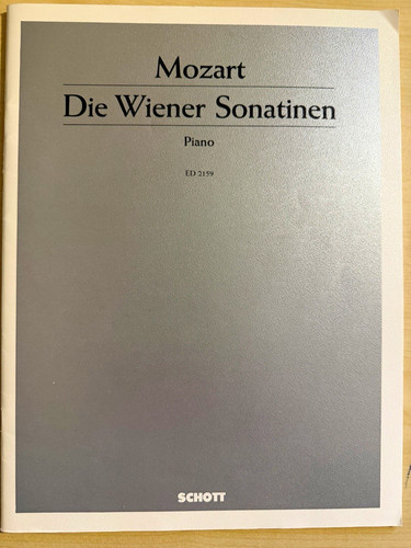 Schott mozart die - schott, wiener