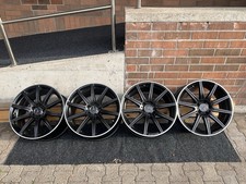 Mercedes AMG 19Zoll Felgen Schwarz 10 Speichen W218/C218