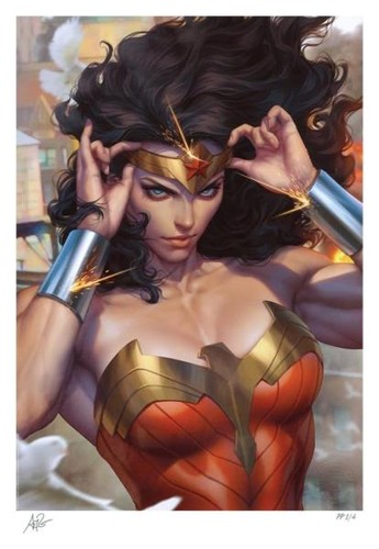Comics kunstdruck wonder - dc,