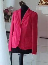 Orwell Damen Seiden Sommer Blazer Gr 40 Fuchsia