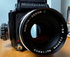 Mamiya M645 + Sekor C 80mm