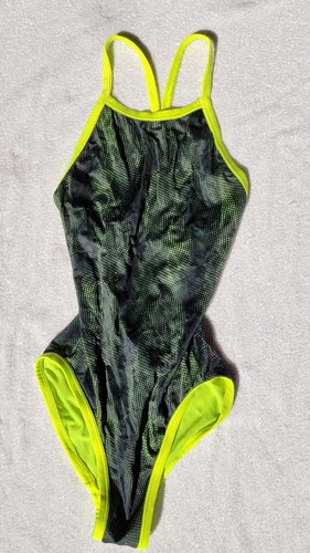 Speedo badeanzug glossy neon - badeanzug,