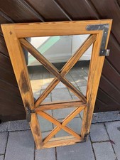 Deko Fenster Sprossen Holz verspiegelt altes Holzfenster Vintage