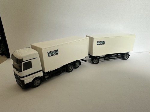 Herpa mercedes benz hängerzug - mercedes,
