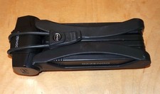 ConTec Fahrradschloss Faltschloss ca. 85cm Schwarz Halterung Sicherheitsstufe 8