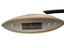 Sprechende Uhr mit Weckfunktion, mit digitaler Uhrzeitangabe, gebraucht